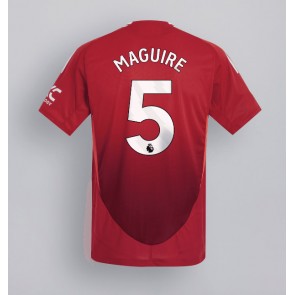 Manchester United Harry Maguire #5 Domaci Dres 2024-25 Kratak Rukavima